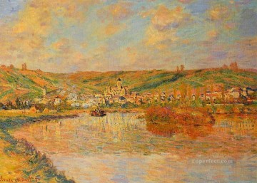 Claude Monet Painting - A última hora de la tarde en Vetheuil Claude Monet